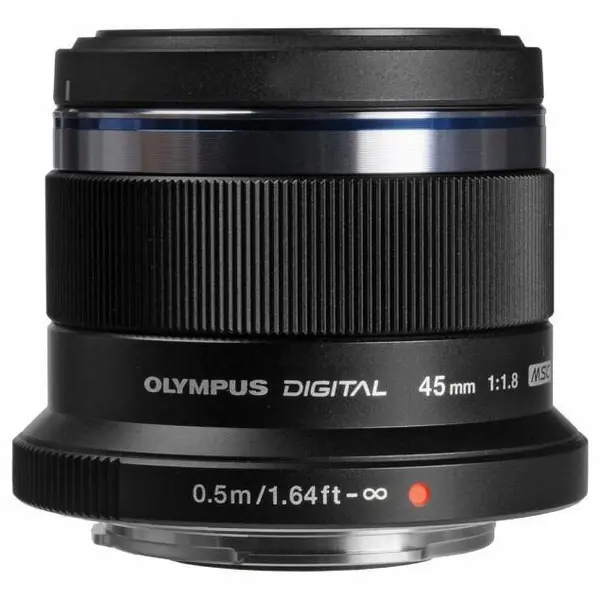 OLYMPUS Obictiv Olympus M.Zuiko 45/F1.8 Pentru Pen, Negru