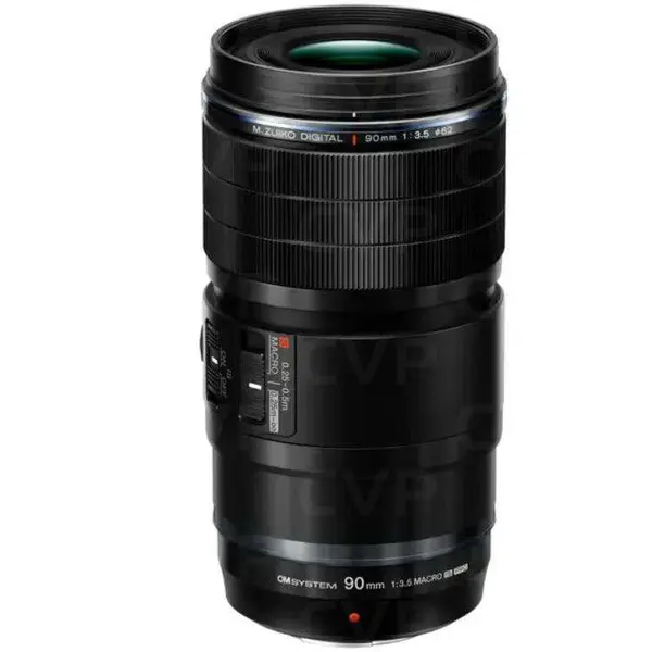 OLYMPUS Obiectiv Olympus, OM System M.Zuiko Digital ED 90mm F3.5 Macro IS Pro, Negru