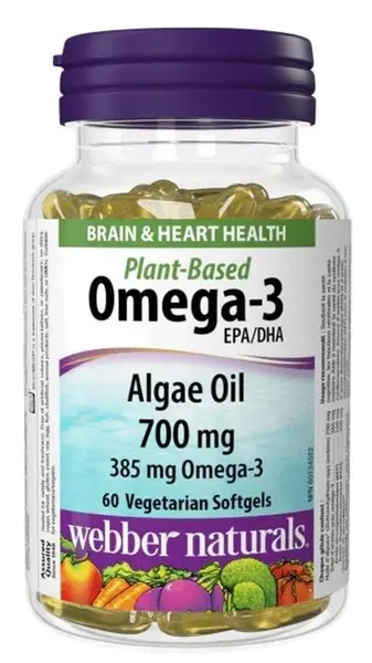 Omega-3, 385 mg, 60 capsule, Webber Naturals