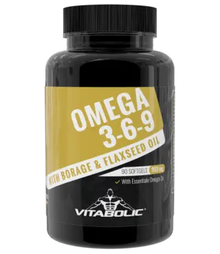 Omega 3-6-9 Softgels, 90 capsule, Vitabolic