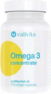 Omega 3 concentrate CaliVita (100 capsule-gelatinoase) Concentrat de Omega 3