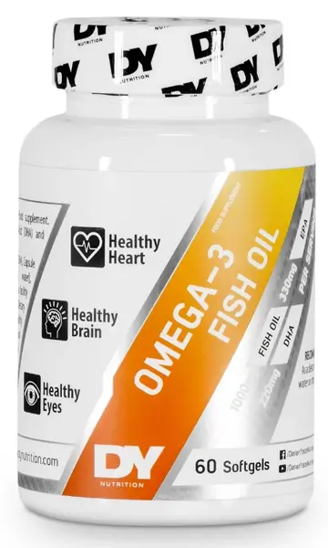 Omega-3 Fish Oil, 60 capsule, Dorian Yates Nutrition