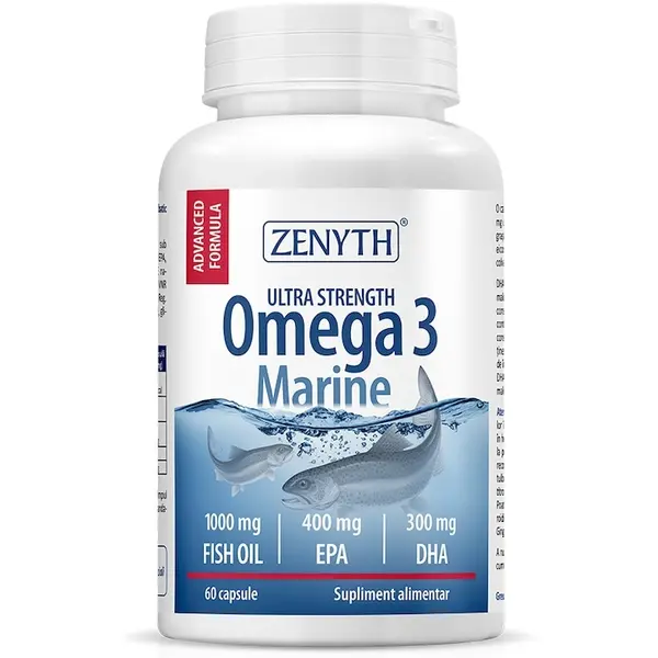 Omega 3 Marin, 60 capsule, Zenyth