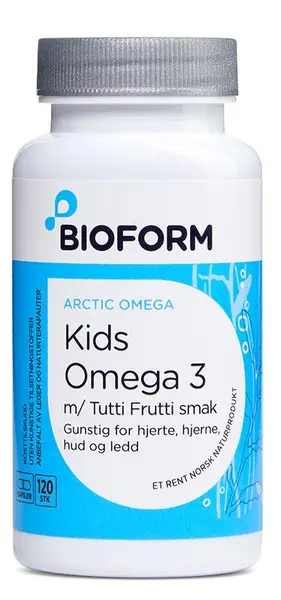 Omega-3 pentru copii, 214 mg, 60 capsule, Bioform