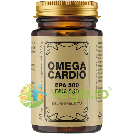 Omega Cardio EPA 500mg DHA 250mg 50cps moi