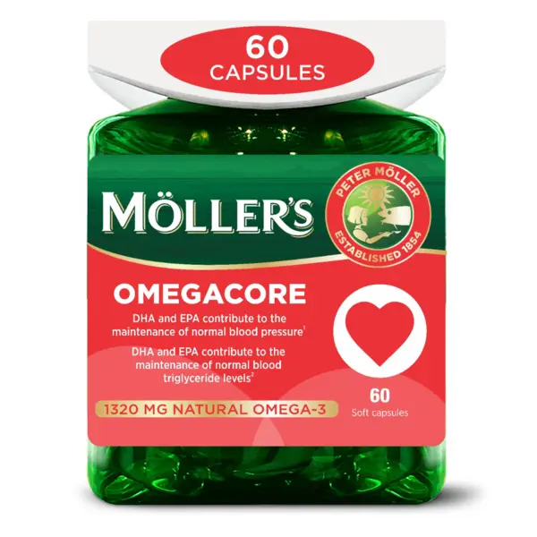 Omegacore, 60 capsule moi, Moller's
