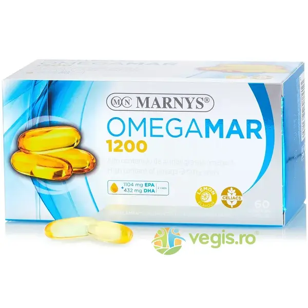 Omegamar - Omega 3 DHA + EPA 1200mg 60cps moi