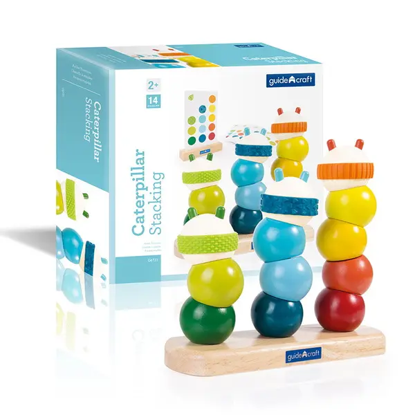 Omizi colorate de stivuit, Guidecraft multicolor