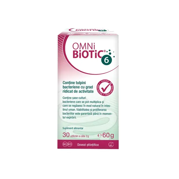 OMNI BIOTIC 6, 60 g, Institut Allergosan
