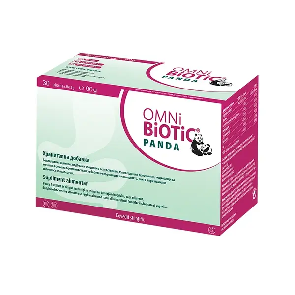 Omni Biotic Panda, 30 plicuri*3g, Institut Allergosan