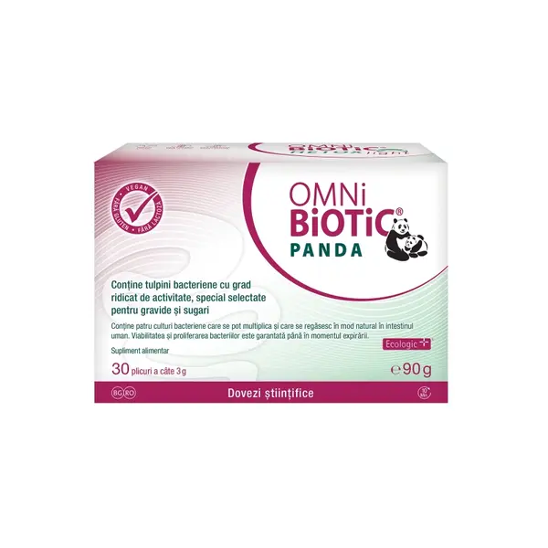 OMNI BIOTIC PANDA, 30 plicuri, Institut Allergosan