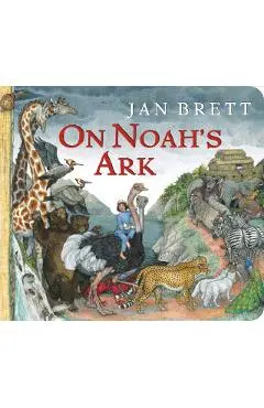 On Noah's Ark: Oversized Board Book - Jan Brett