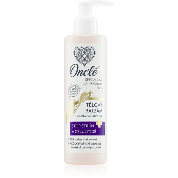 Onclé Woman Balsam de corp pentru fermitate pentru celulită și vergeturi 200 ml