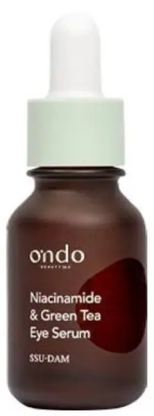 Ondo Beauty 36.5 Ser pentru ochi Niacinamide & Green Tea, 15 ml