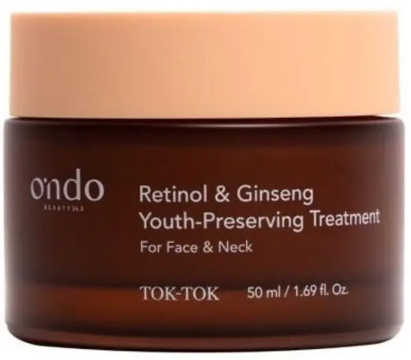 Ondo Beauty 36.5 Terapie anti-îmbătrânire Retinol & Ginseng, 50 ml