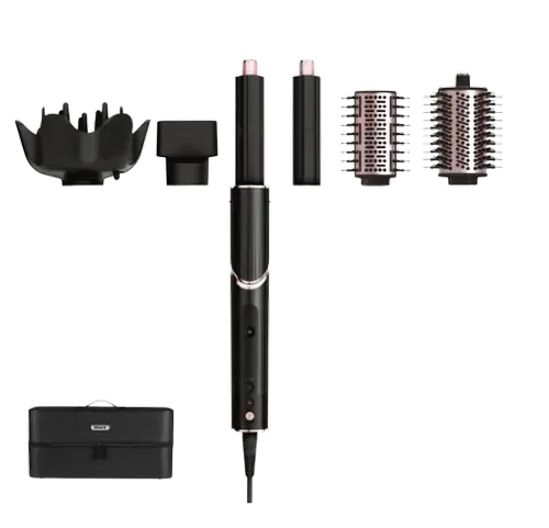Ondulator 5-in-1 Shark Flexstyle HD440EU, 1400 W, 5 accesorii, 3 viteze (Negru)