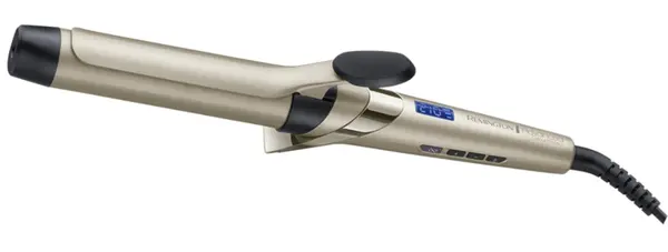 Ondulator de păr Remington - Advanced Colour Protect, 210°C, 32 mm, auriu
