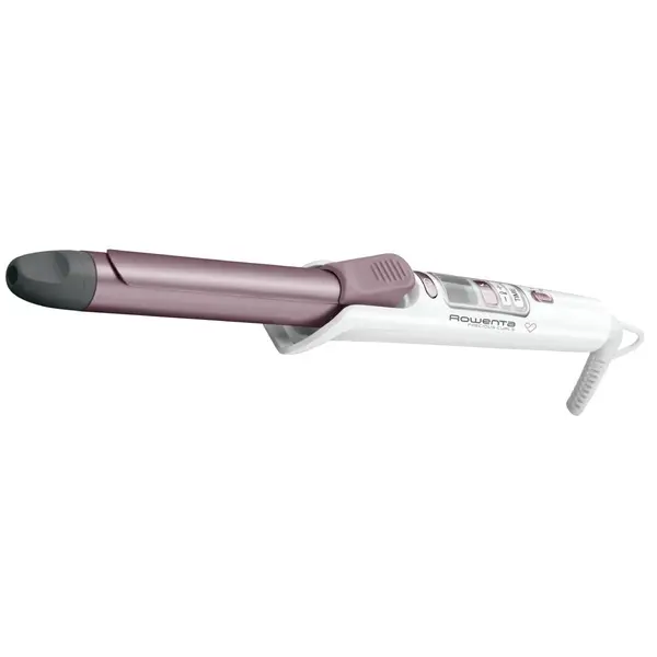 Ondulator de păr Rowenta Premium Care Precious Curls CF3460F0 8 trepte de temperatură 130 - 200 °C Cronometru Cashmere Keratin alb