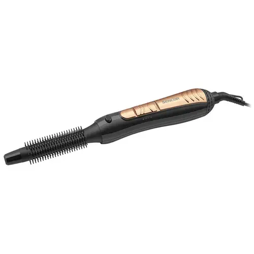 Ondulator de par Sencor SHS3000BK, 400 W, 19mm, 2 niveluri de temperatura si viteza (Negru/Auriu)