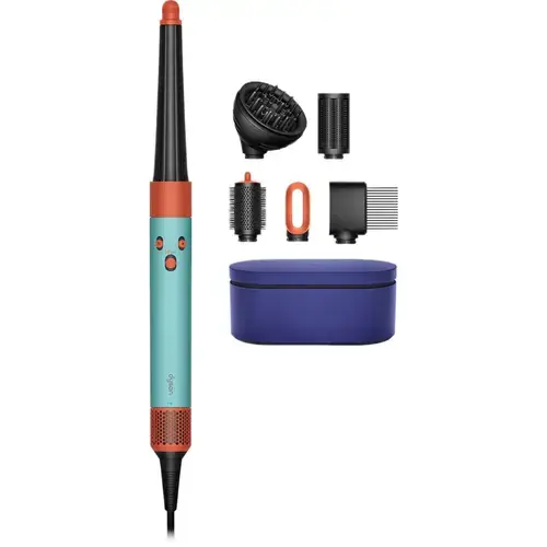 Ondulator Dyson Airwrap HS08 ID Curly+Coily, 1300 W, 3 trepte temperatura, 3 viteze, Flux de aer 13.5 l/s (Ceramic Patina/Topaz)