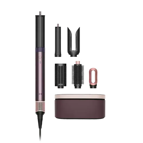 Ondulator Dyson Multistyler Airwrap Co-anda 2x Straight + Wavy, 1700 W, 4 trepte temperatura, 3 viteze, 6 adaptoare (Mov)