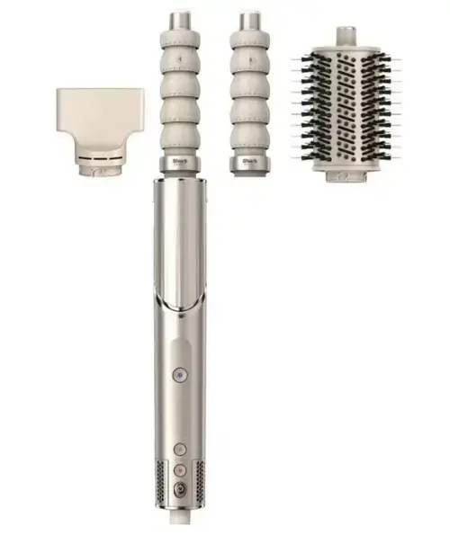 Ondulator Multistyler SHARK 3in1 FlexStyle HD426SLEU, 1400 W, 3 setari temperatura, 3 moduri coafare, Functie Cool Shot (Bej)