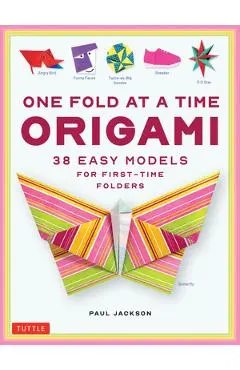 One Fold at a Time Origami: 36 Easy Models for First-Time Folders - Paul Jackson