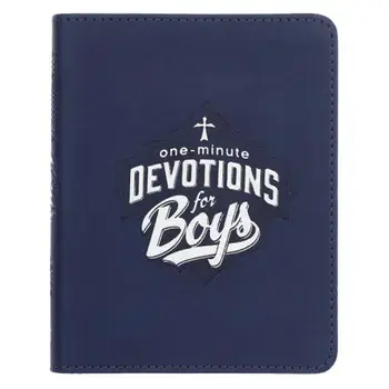 One-Min Devotions for Boys Lux-Leather, Hardcover/O'Neal Jayce