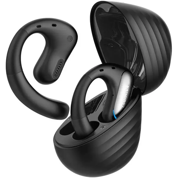 ONEODIO Casca OneOdio wireless, tip butoni - TWS, utilizare smartphone, conectare prin Bluetooth 5.2, difuzor 16.2 mm, negru, OpenRock-Pro-Black