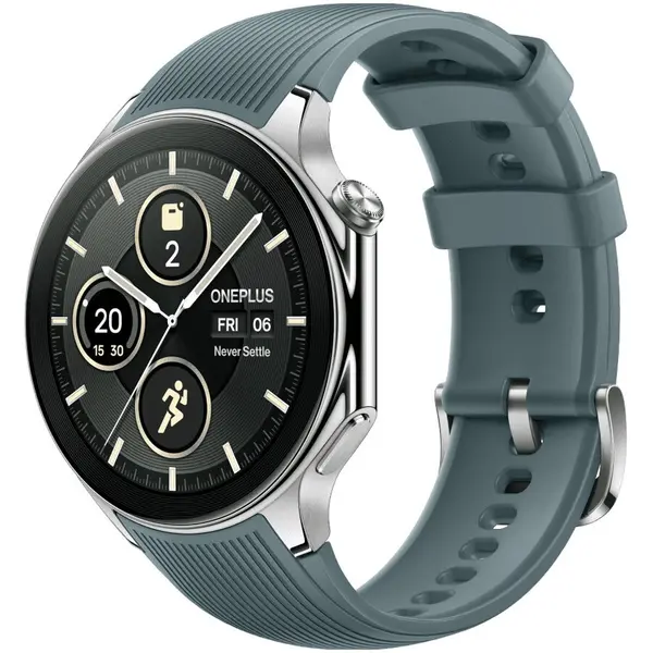 OnePlus Ceas Smartwatch OnePlus Watch 2, Radiant Steel