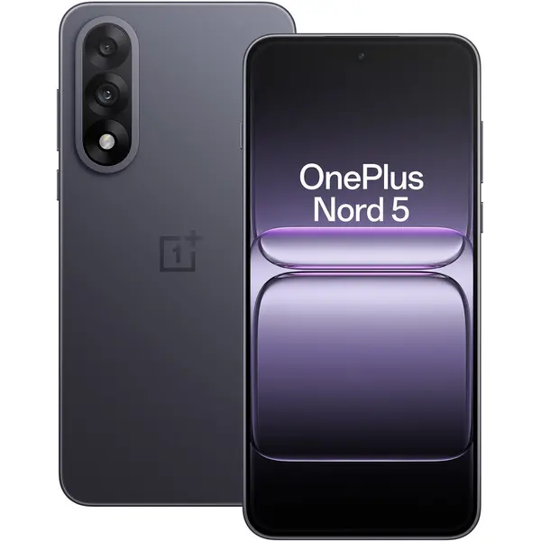 OnePlus Telefon mobil OnePlus Nord 5, Dual SIM, 12GB RAM, 512GB, 5G, Gri inchis