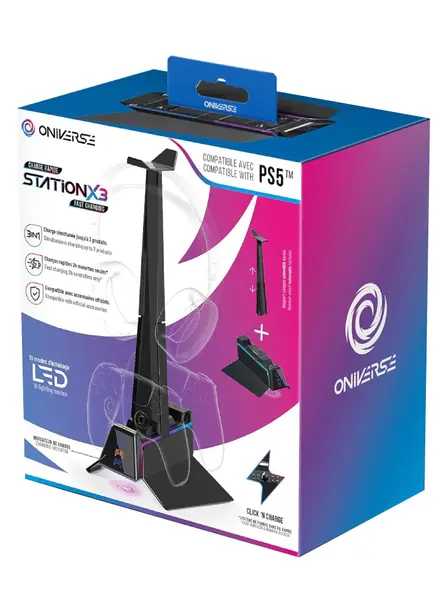 Oniverse Fast Charging Station Black