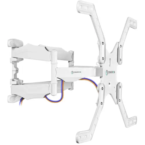 ONKRON Suport TV / Monitor Onkron M5-W, de perete, reglabil, ecran 37 - 70 inch, Alb