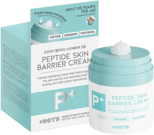 OOTD Cremă de față cu peptide care întărește bariera pielii P+, 50 ml