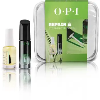 OPI Repair & Strenghten Nails Set set cadou pentru unghii și cuticule
