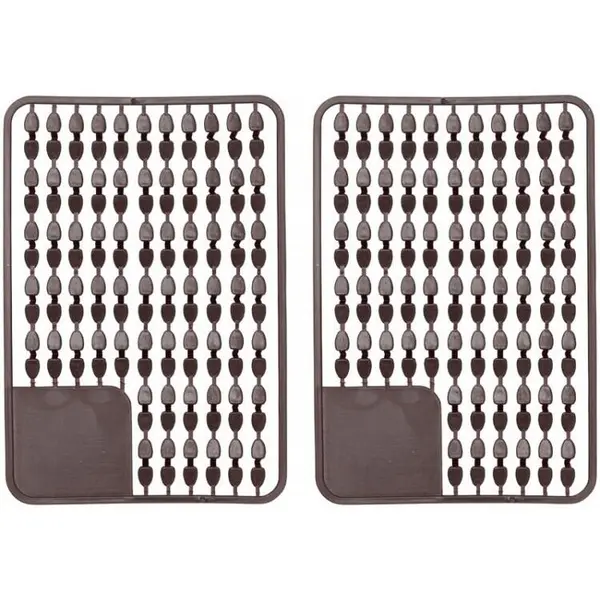 Opritoare Madcat Pellet Stops Dark Brown 2x25buc marime L