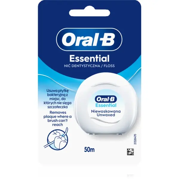 Oral-B Essential Floss Unwaxed ata dentara neceruita 50 m