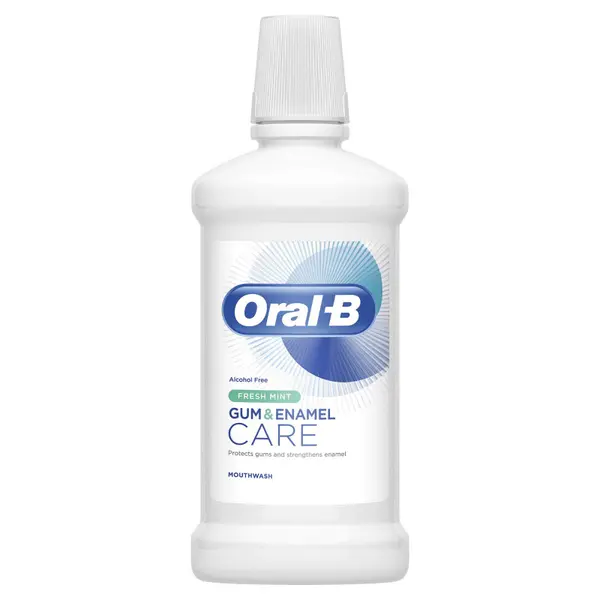 Oral-B Gum&Enamel Care apă de gură pentru dinti sanatosi si gingii sanatoase Volum 500 ml