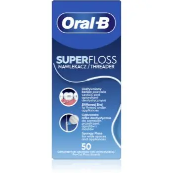 Oral-B Super Floss ata dentara pentru implanturi dentare