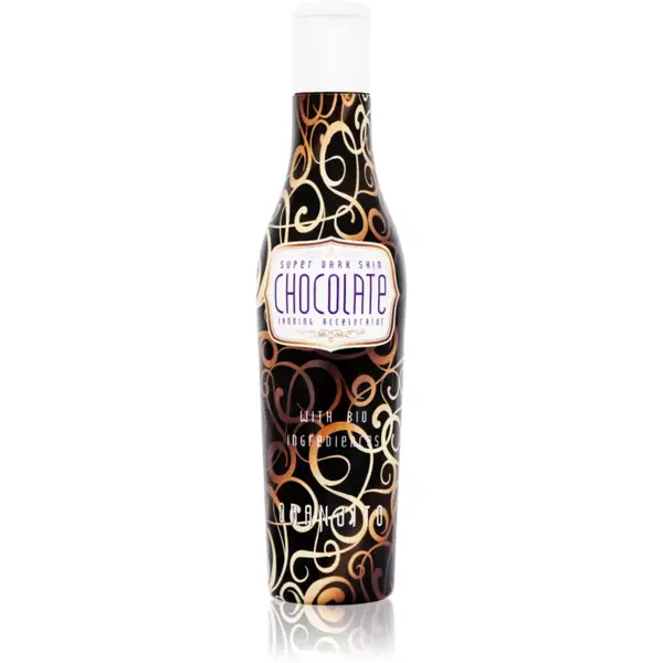 Oranjito Max. Effect Chocolate loțiune pentru bronzat la solar, cu componente bio și accelerator de bronzare 200 ml