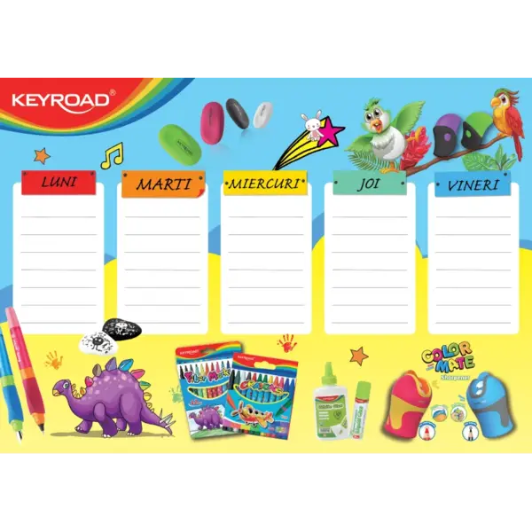 Orar scolar A5 Keyroad