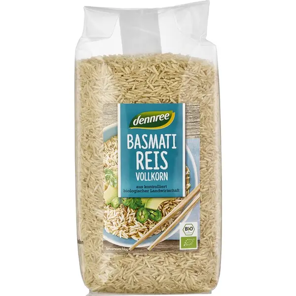 Orez basmati brun bio 1kg Dennree