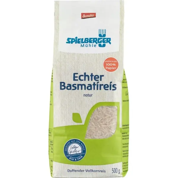 Orez basmati integral Demeter, eco - 500 g