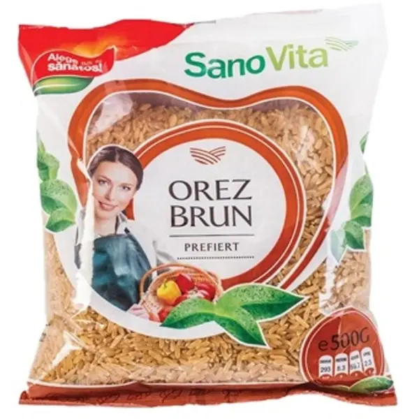 Orez Brun Prefiert, Sanovita, 500 g