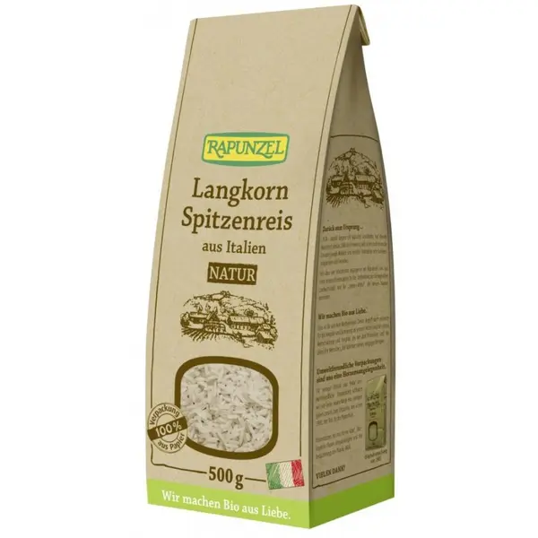 Orez integral cu bob lung, eco - 500 g