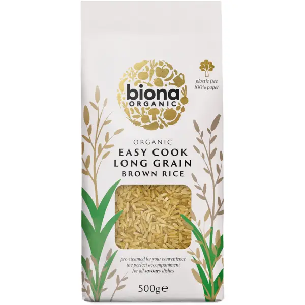 Orez Integral cu Bob Lung Ecologic/Bio 500g