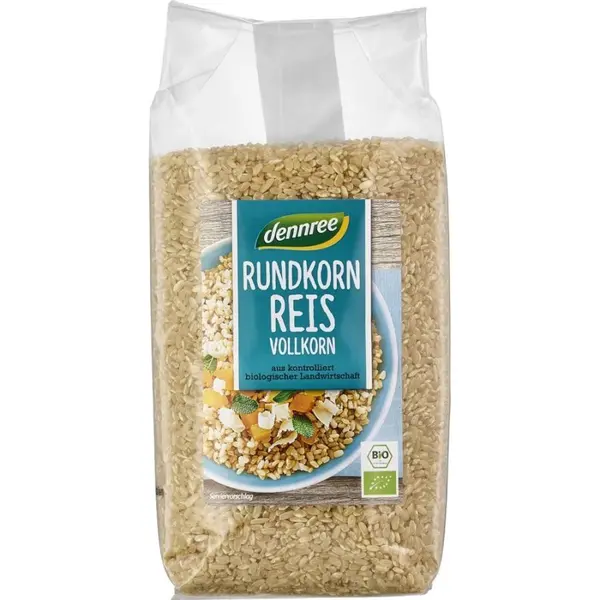 Orez integral cu bob rotund , eco - 1 kg