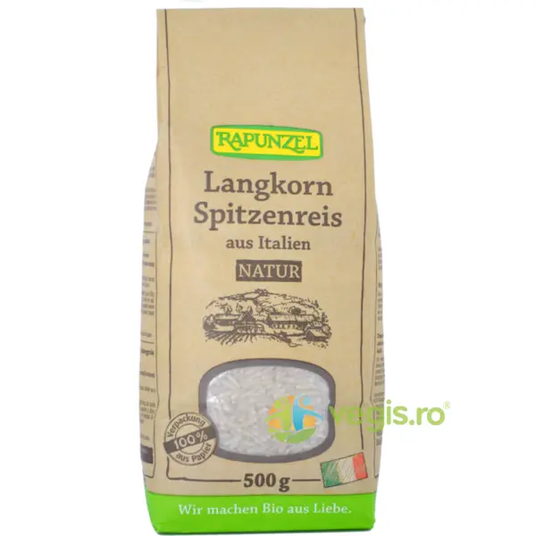 Orez Natur cu Bob Lung Ecologic/Bio 500g