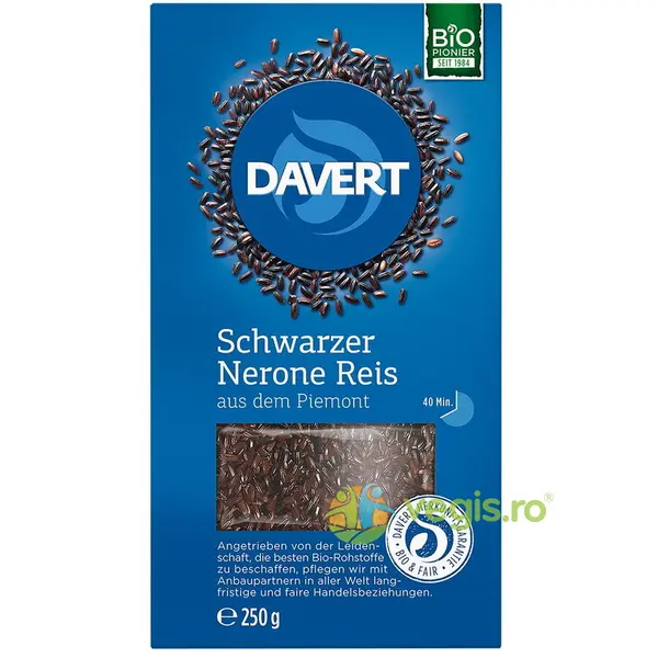 Orez Negru Nerone din Piemont Ecologic/Bio 250g