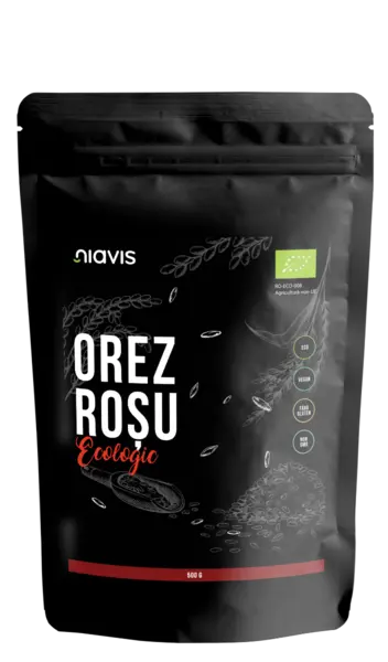 Orez rosu ecologic, 500g, Niavis